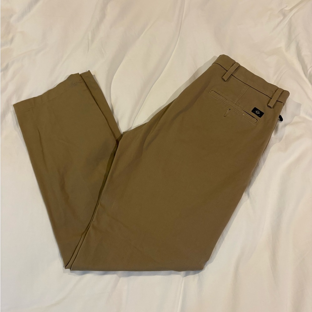 Dockers Tan Chinos Classic Straight-Leg Pants - Picture 5 of 5